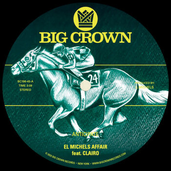 New Vinyl El Michels Affair - Anticipate (feat. Clairo) b/w Indifference (feat. Shintaro Sakamoto) 7"