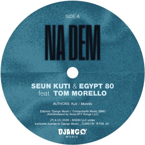 New Vinyl Seun Kuti & Egypt 80 - Na Dem b/w Problems LP