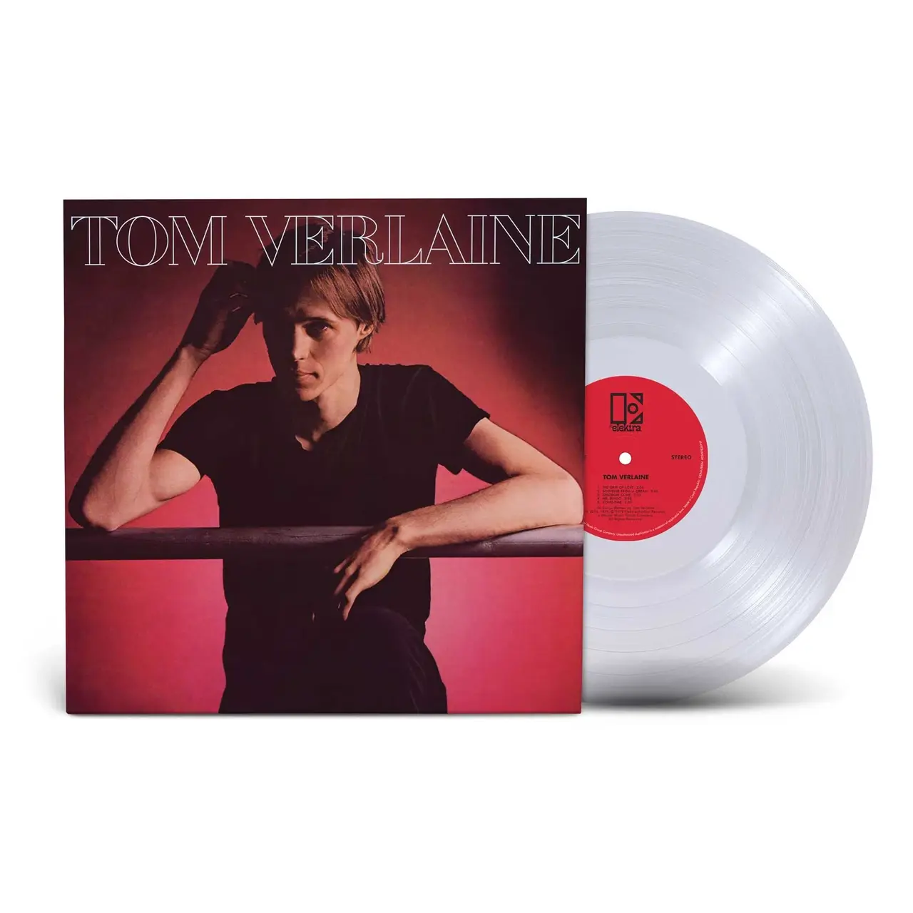 New Vinyl Tom Verlaine - Tom Verlaine (Brick & Mortar Exclusive, Clear) LP
