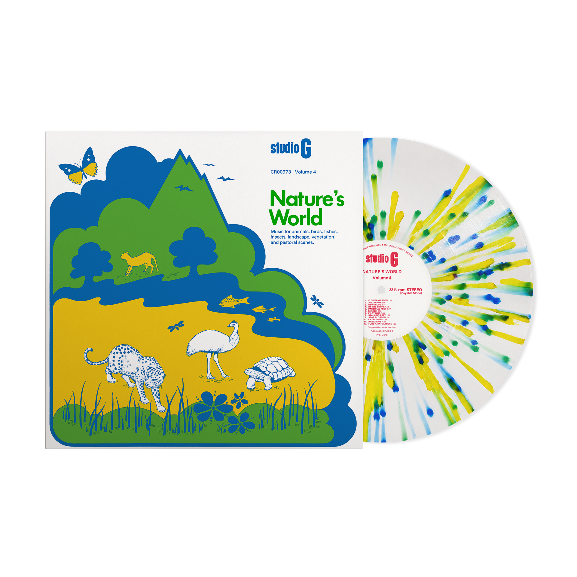 New Vinyl Studio G - Nature's World (Jazz Dispensary Series, Multicolor Splatter) LP