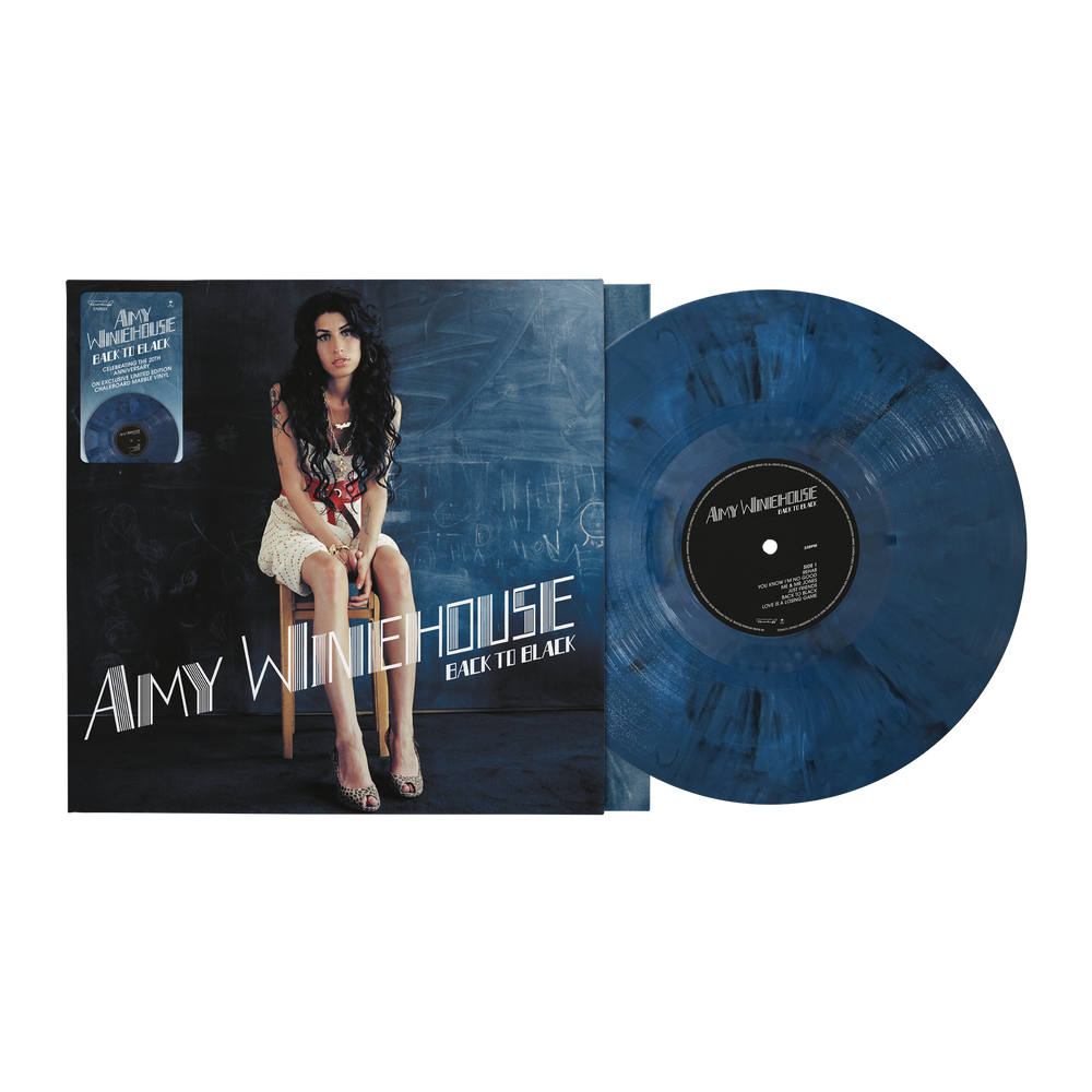 New Vinyl Amy Winehouse - Back To Black (20th Anniversary, Chalkboard Marble) LP