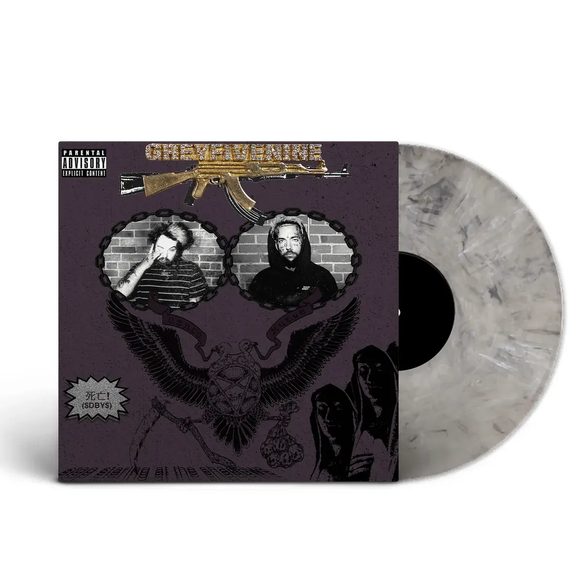 New Vinyl $uicideboy$ - Stop Staring At The Shadows (Gray Marble) LP