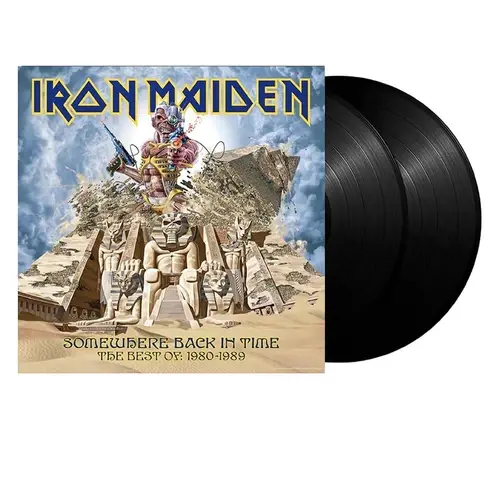 New Vinyl Iron Maiden - Somewhere Back in Time: The Best of 1980-1989 2LP