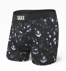 Saxx Vibe Boxer Brief - Black Yeti World