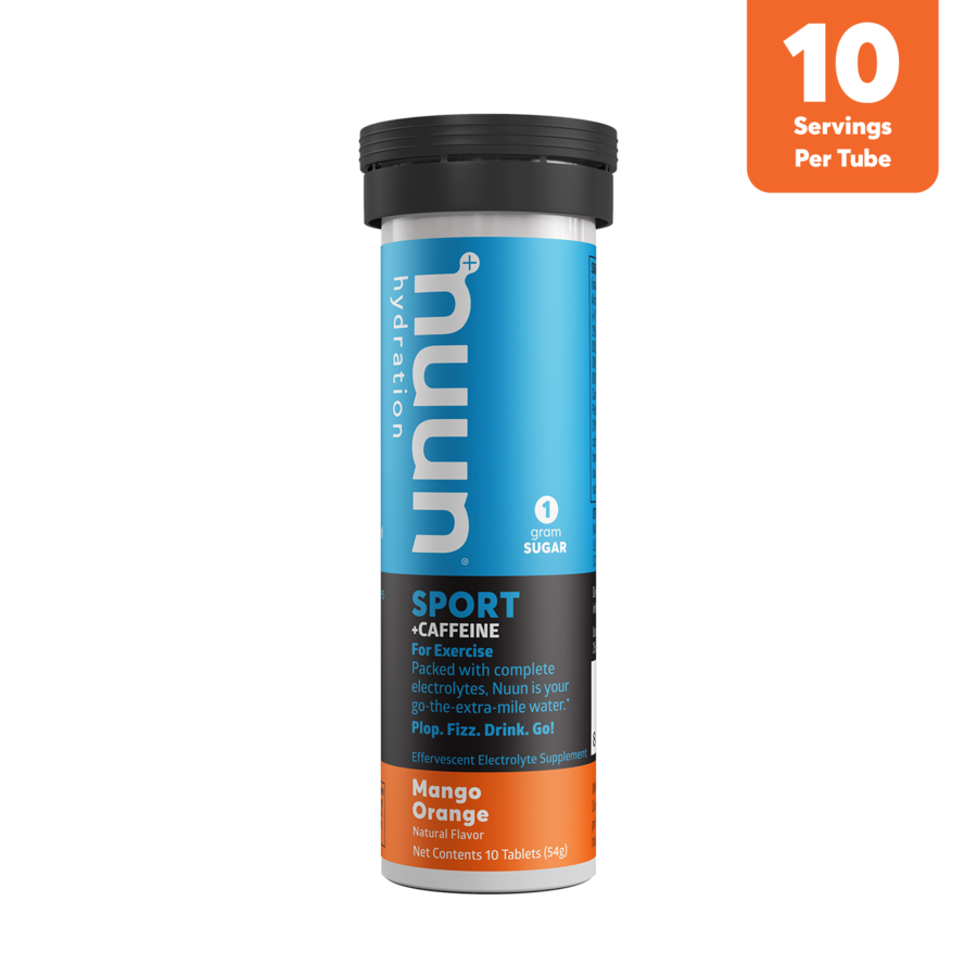 Nuun Sport - Mango Orange + Caffeine