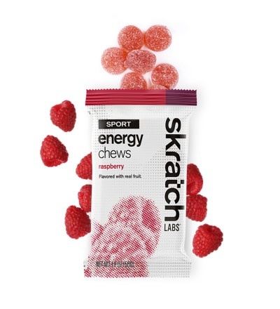 Skratch Labs Energy Chews 5-Pack - Raspberry