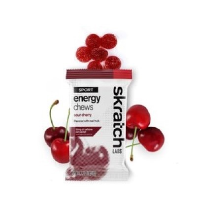 Skratch Labs Energy Chews 5-Pack - Sour Cherry