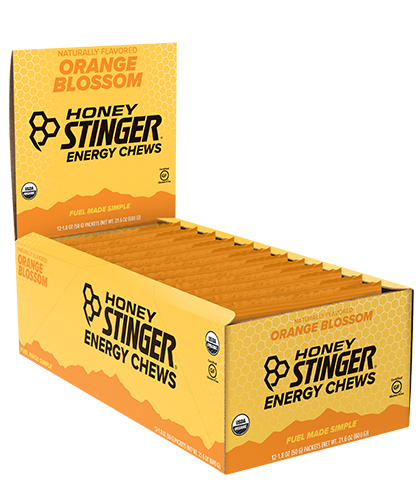 Honey Stinger Energy Chews Case (12) - Orange Blossom