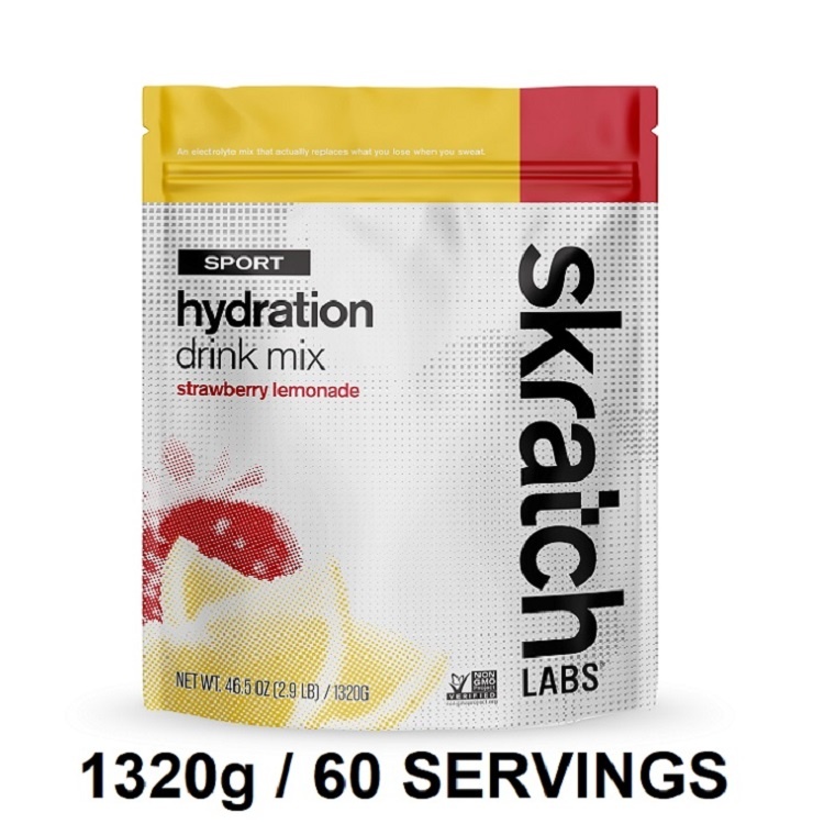 Skratch Labs Exercise Hydration Mix - Strawberry Lemonade (1320g)