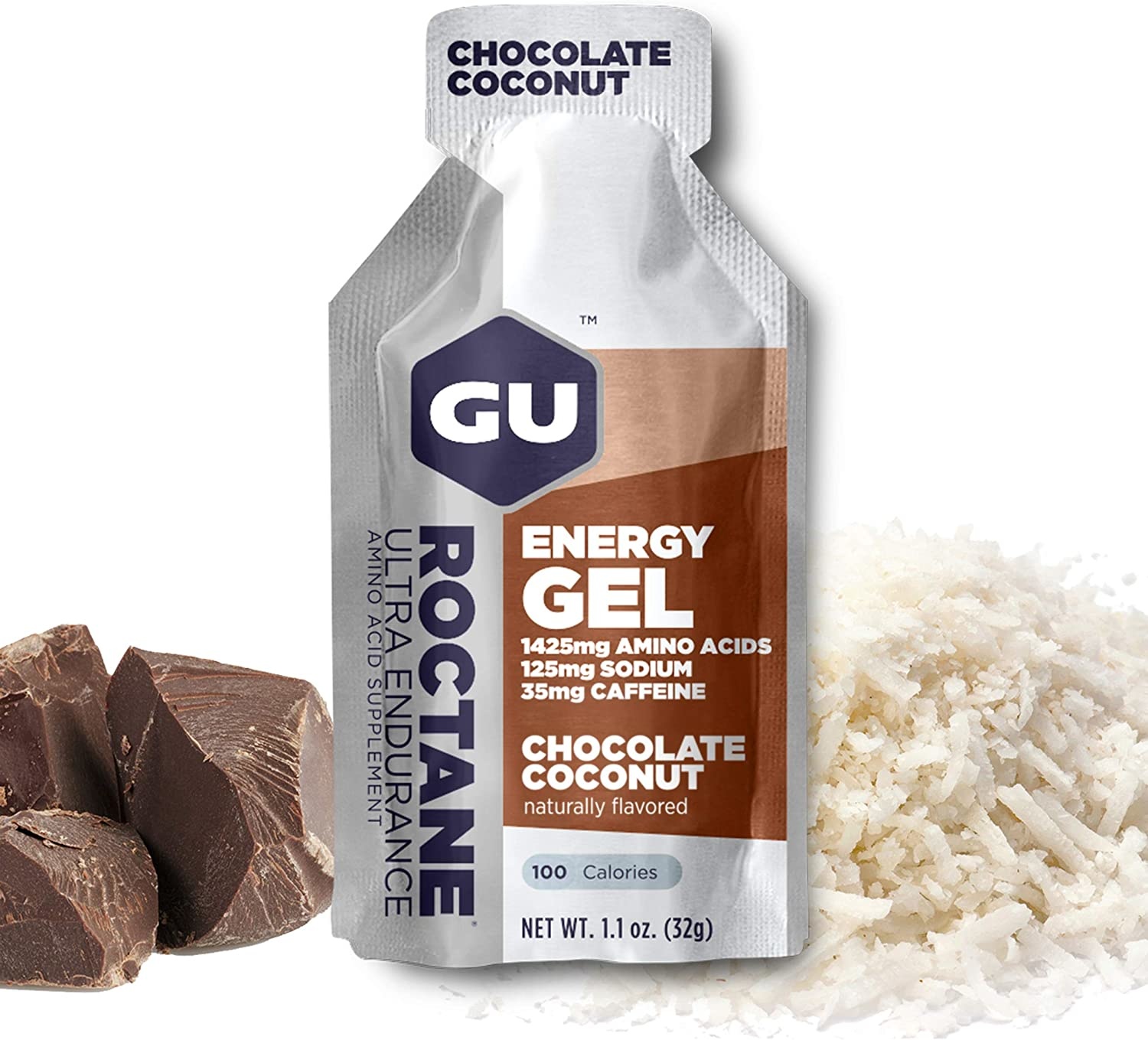 GU Roctane Gel 6-Pack - Chocolate Coconut