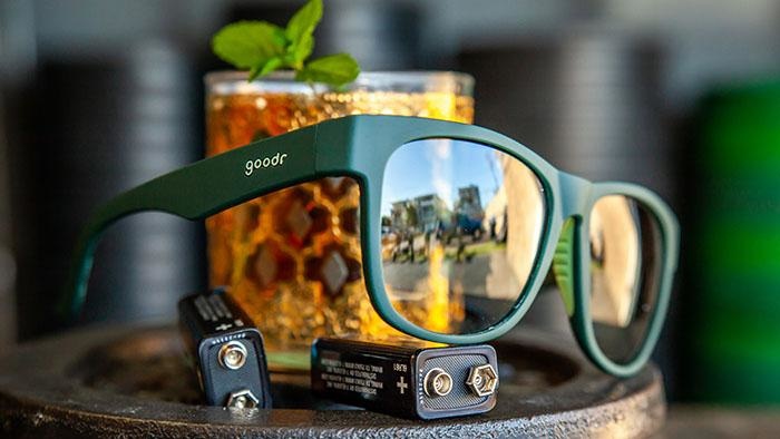 BFG Goodr Running Sunglasses - Mint Julep Electroshocks