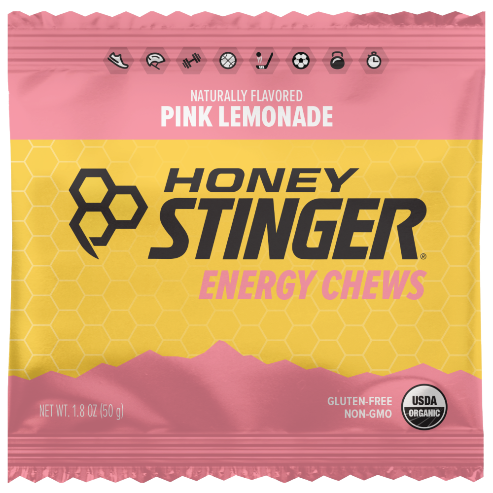 Honey Stinger Energy Chews 4-Pack - Pink Lemonade