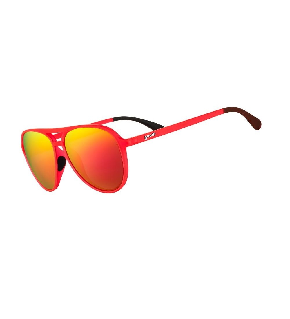 Mach G Goodr Running Sunglasses - Captain Blunt's Red-Eye