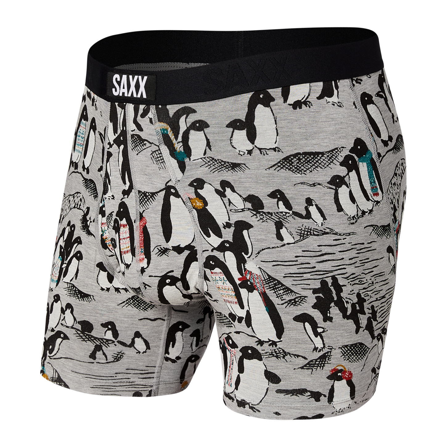 Saxx Ultra Boxer Brief - Grey Holiday Empire