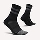 Feetures Elite Light Cushion Mini Crew - Black High Top Stripe