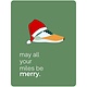 Greeting Card - May All Your Miles Be Merry