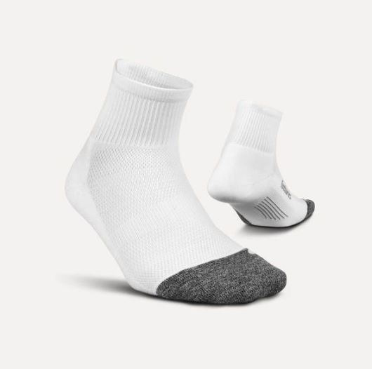 Feetures Elite Ultra Light Quarter - White
