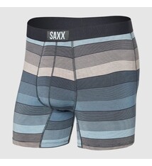 Vibe Super Soft Boxer Brief - Hazy Stripe- Washed Blue