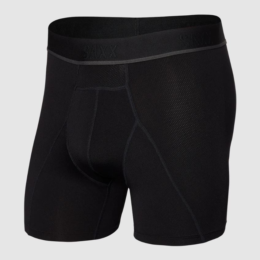 Kinetic L-C Mesh Boxer Brief - Blackout - Running Works