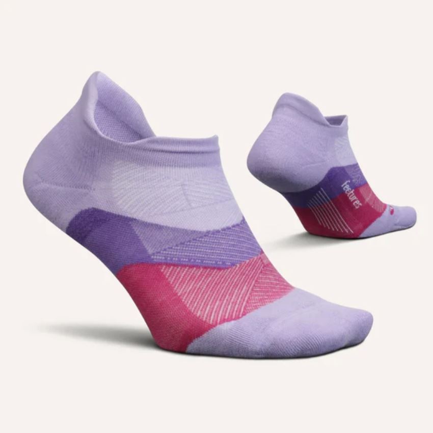 Feetures Elite Ultra Light No Show - Lace Up Lavender