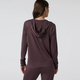 Vuori Women's Halo Performance Hoodie 2.0 - Elderberry Heather