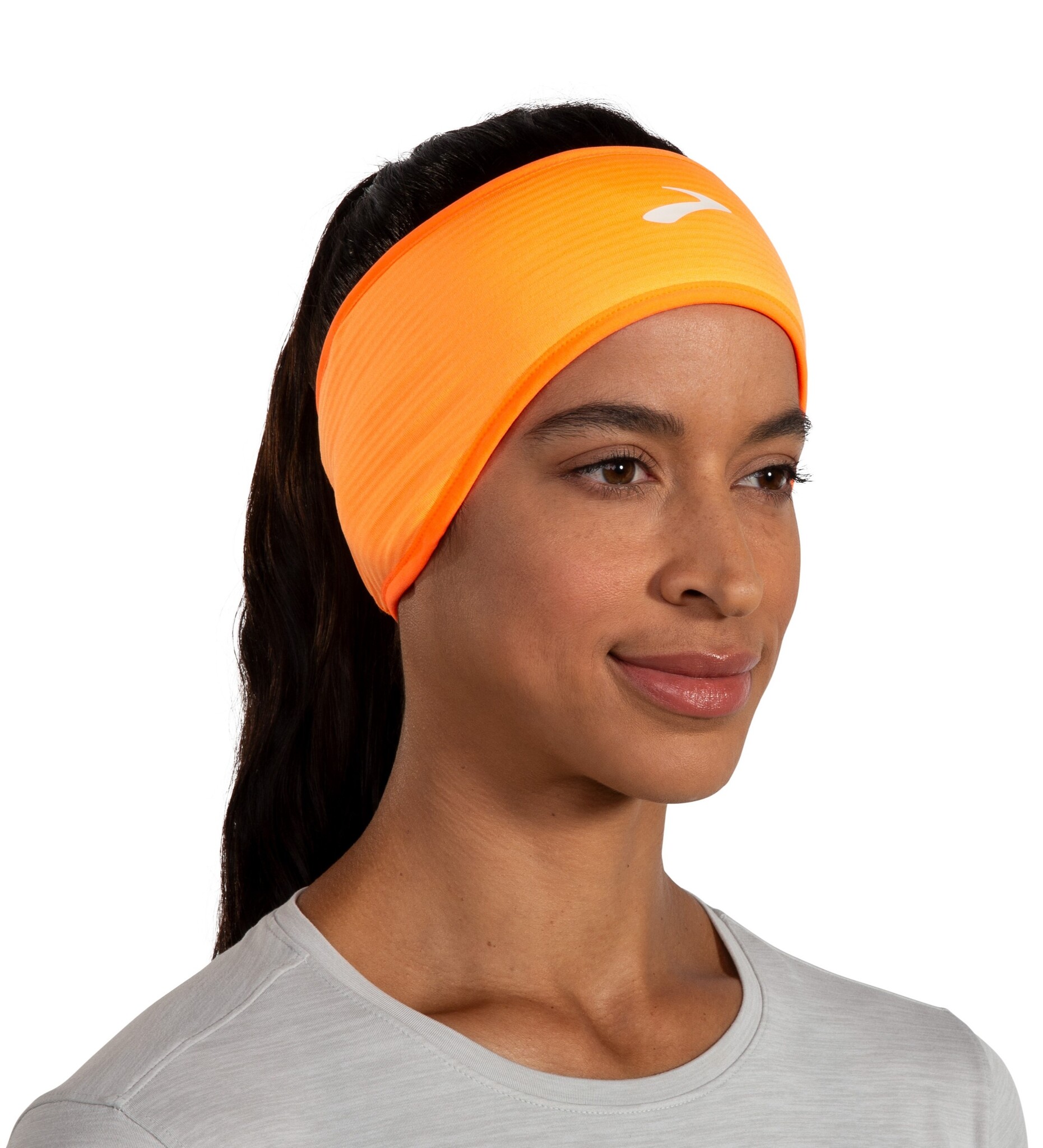 Brooks Notch Thermal Headband - Fluoro Flash