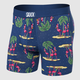Saxx Vibe Super Soft Boxer Brief - Holidays in Paradise