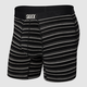 Saxx Vibe Boxer Brief - Black Coast Stripe