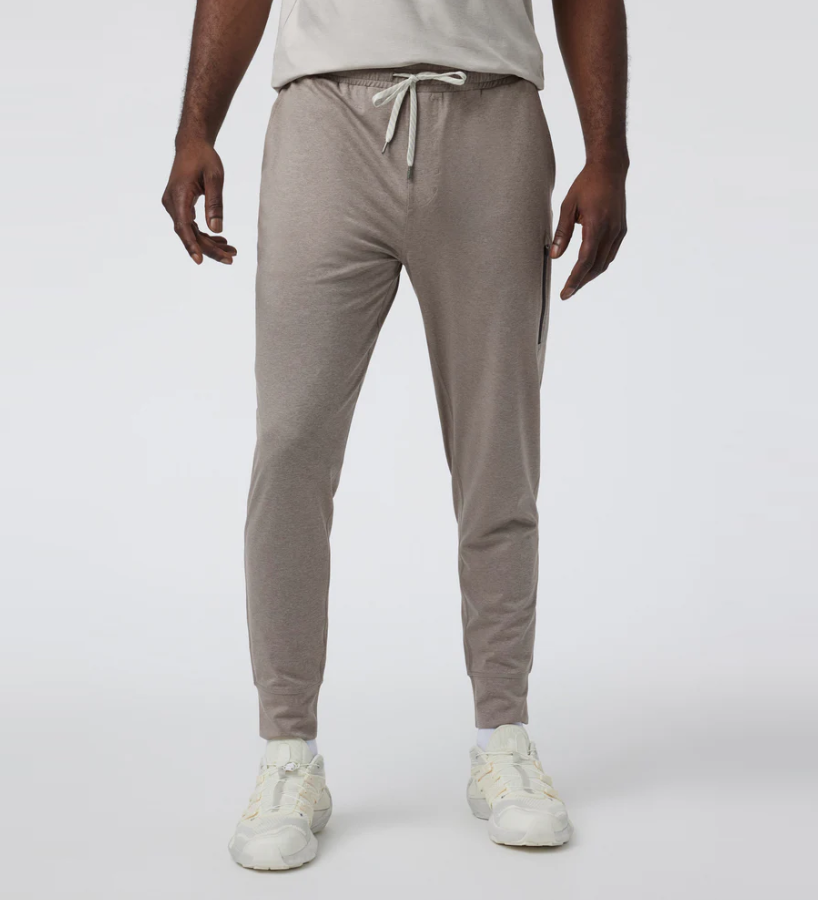 Vuori Men's Sunday Performance Jogger - Mocha Heather