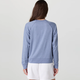 Vuori Women's Long Sleeve Halo Crew - Blue Heron Heather
