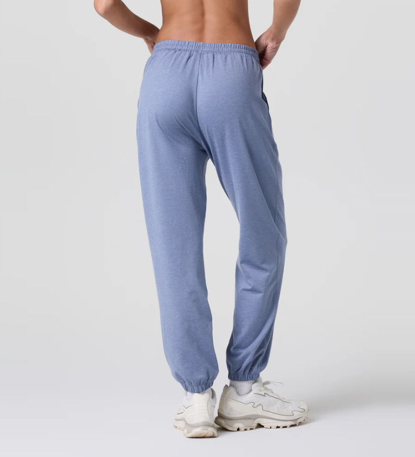 Vuori Women's Boyfriend Jogger - Blue Heron Heather