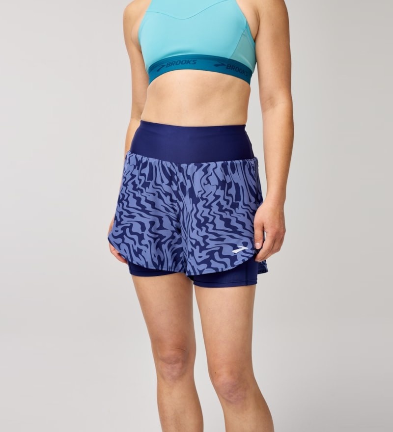 Brooks Women's Chaser 5" 2-in-1 Short 2.0