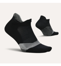 Elite Light Cushion No Show Tab - Black