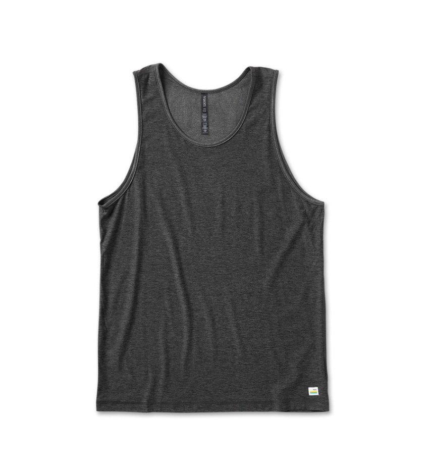 Vuori Men's Strato Tech Tank - Charcoal Heather