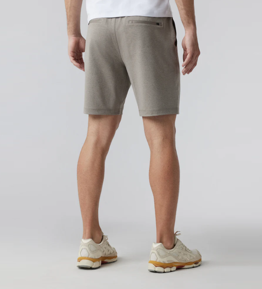 Vuori Men's Sunday Performance Short 8.5" - Mocha Heather
