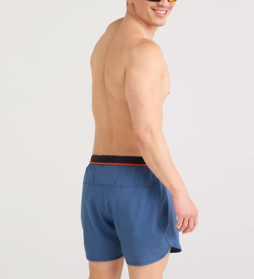 Saxx Men's Hightail 2N1 Run Short 5" - Black
