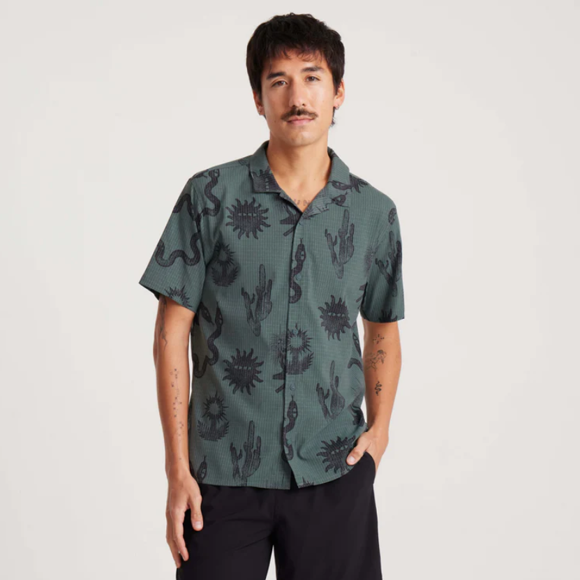Roark Men's Bless Up Trail Button Up Shirt