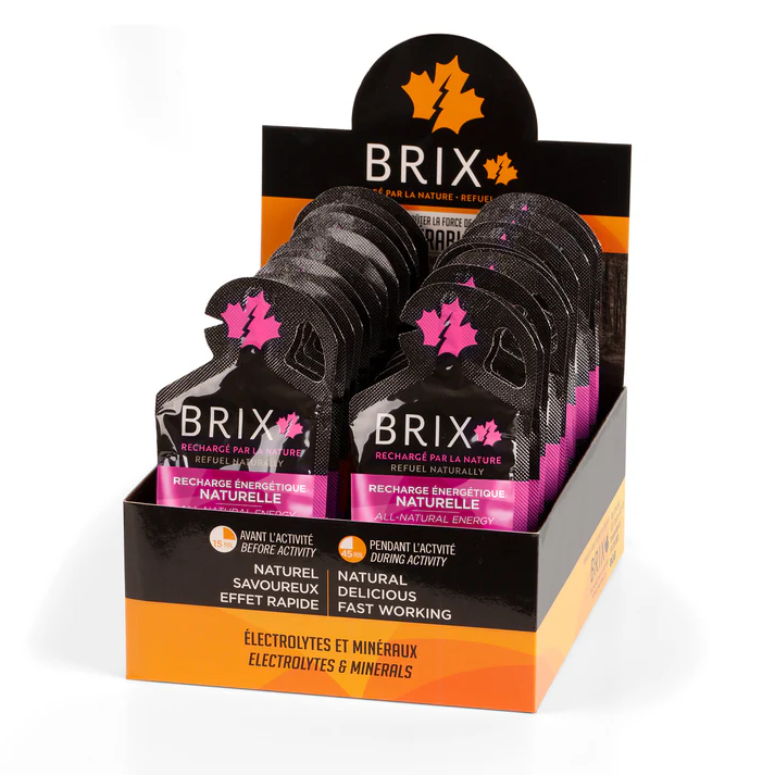 Brix Energy Gel Case (24) - Maple & Himalayan Salt