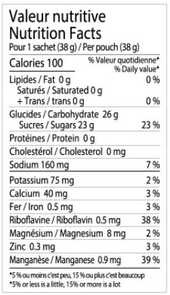 Brix Energy Gel Case (24) - Maple & Himalayan Salt