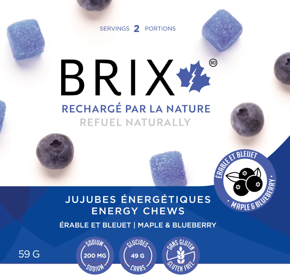 Brix Energy Chews Case (16) - Maple & Blueberry