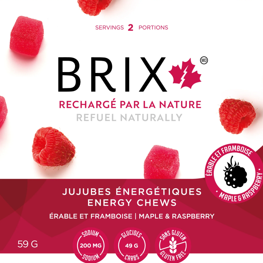 Brix Energy Chews 4-Pack  - Maple & Raspberry