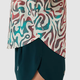 ASICS WOMEN'S ROAD ALL OVER PRINT SHORT SLEEVE TOP