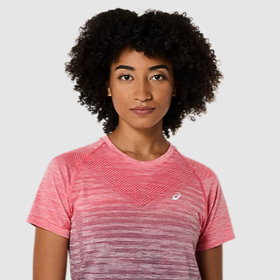 ASICS WOMEN'S SEAMLESS SHORT SLEEVE TOP