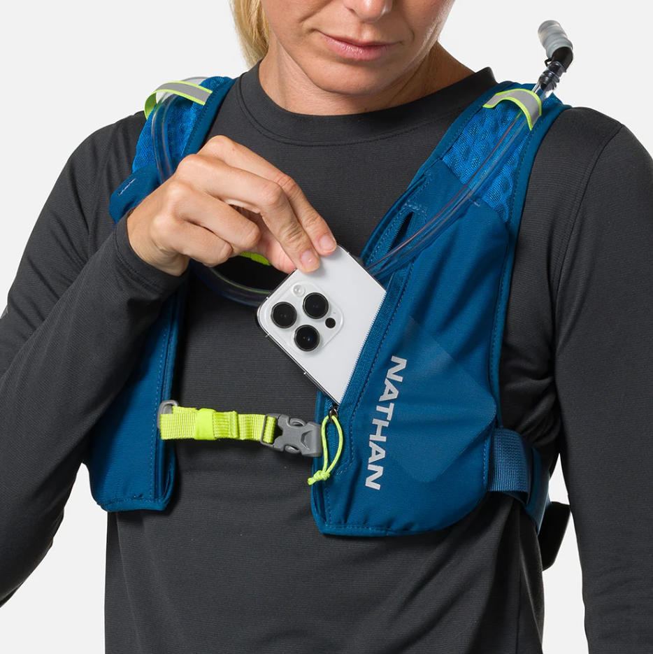 Nathan QuickStart 3.0 6L - Sailor Blue/Reflective Silver