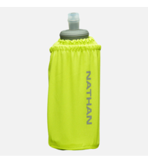Pinnacle 18oz Soft Flask - Finish Lime/Reflective Silver
