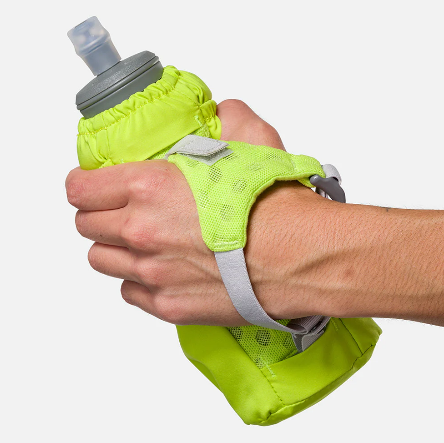 Nathan Pinnacle 18oz Soft Flask - Finish Lime/Reflective Silver