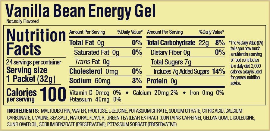 Gu Gel Case (24) - Vanilla Bean