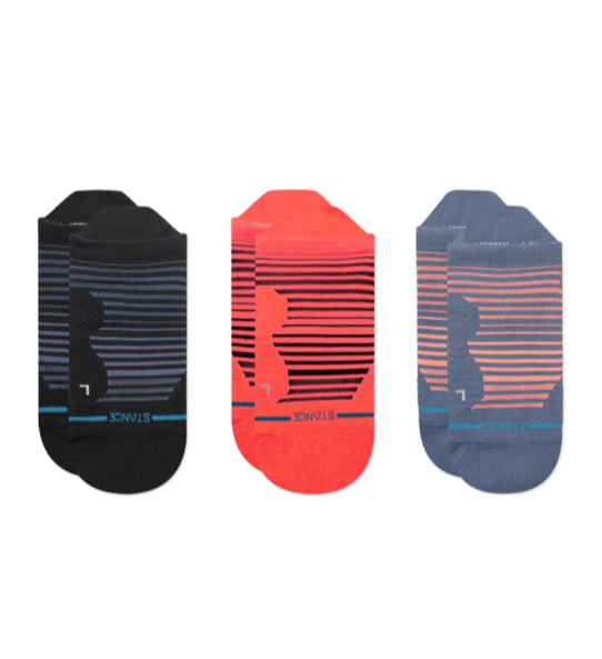 Stance Run Cassette Light Cushion Tab 3PK