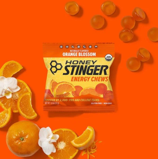 Honey Stinger Energy Chews Case (12) - Orange Blossom