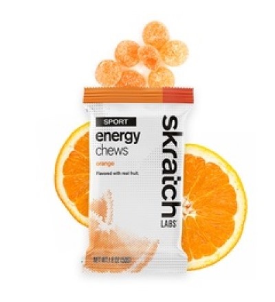Skratch Labs Energy Chews Case (10) - Orange